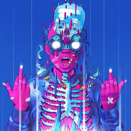 Киберпанк иллюстрации xsullo