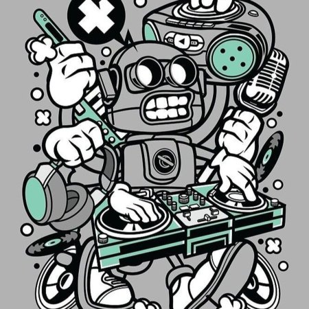 Робот диджей