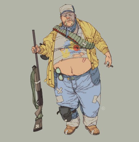 Толстые персонажи