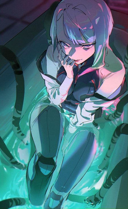 Люси киберпанк edgerunners