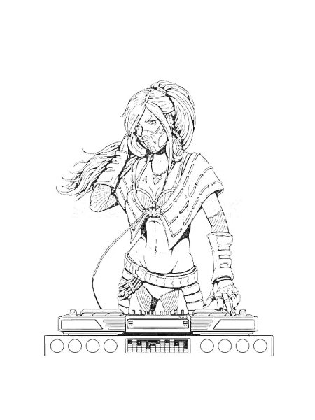 Мортал комбат милена раскраска