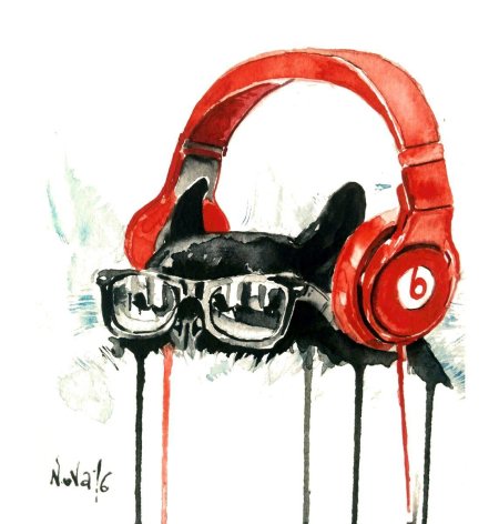 Наушники арт