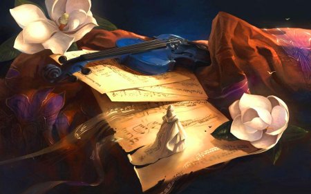 Скрипач арт