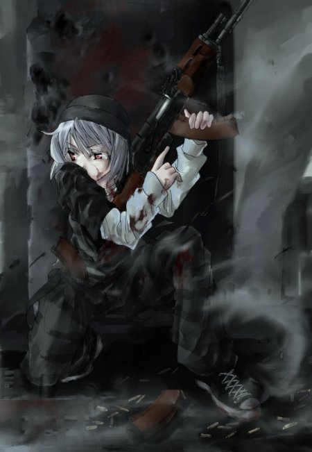 Аниме с оружием