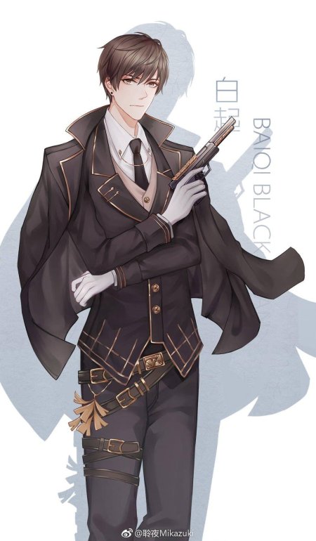 Аниме парень военный