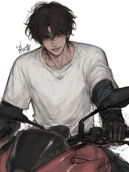 Арт аниме парень