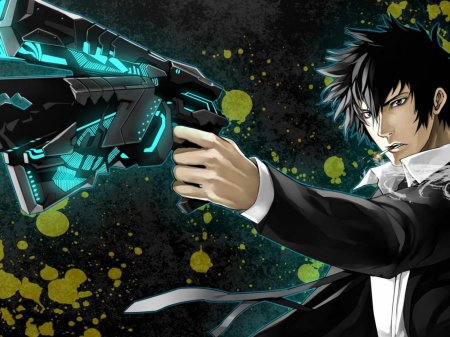 Аниме парень с пистолетом