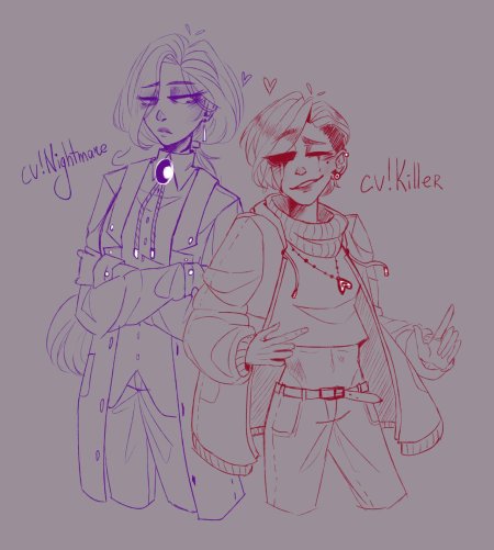 Найтмер санс и киллер санс шип хуманизация