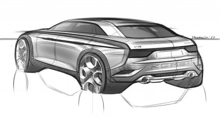 Эскиз автомобиля