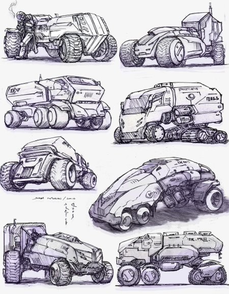 Скетч техника