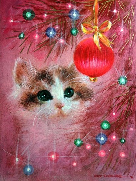 Новогодние котята