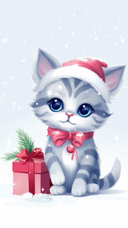 Новогодние котята