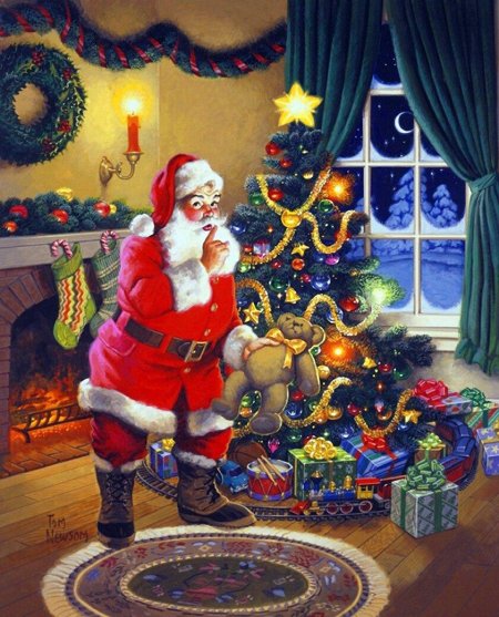 Дед мороз tom newsom