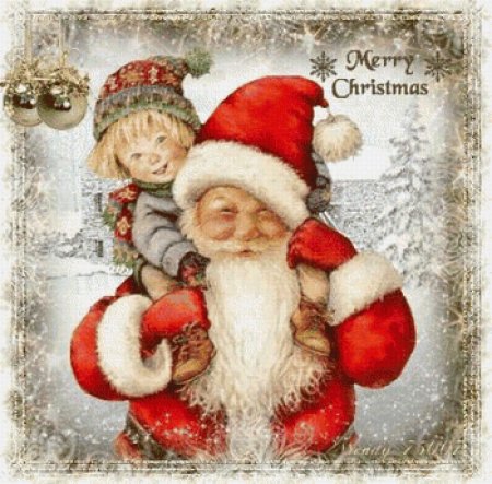 Дед мороз ретро