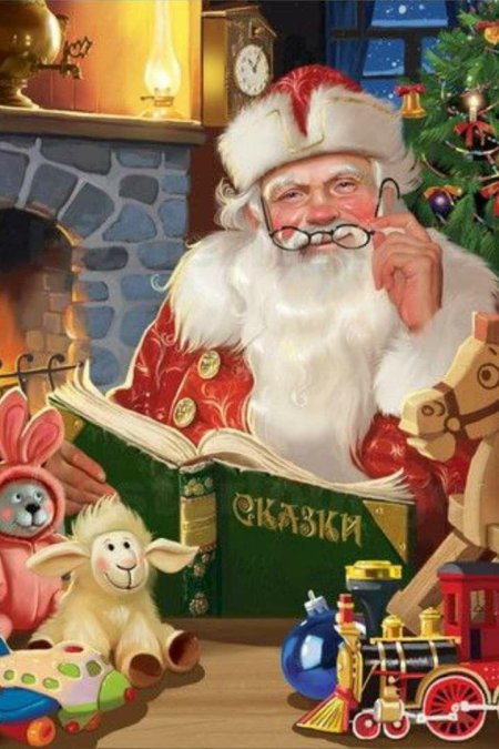 Художник татьяна доронина дед мороз