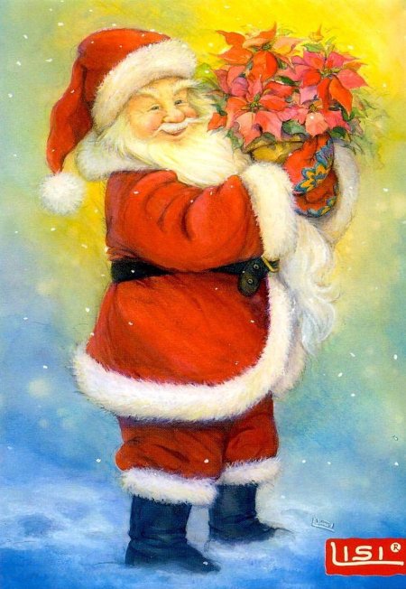 Дед мороз открытка