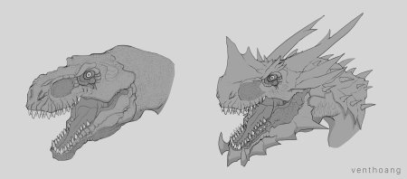 Пасть дракона рисунок