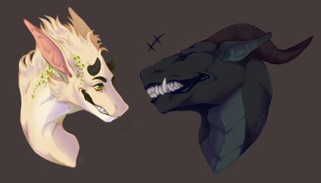 Антро дракон референс