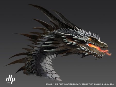 Дракон реалистичный