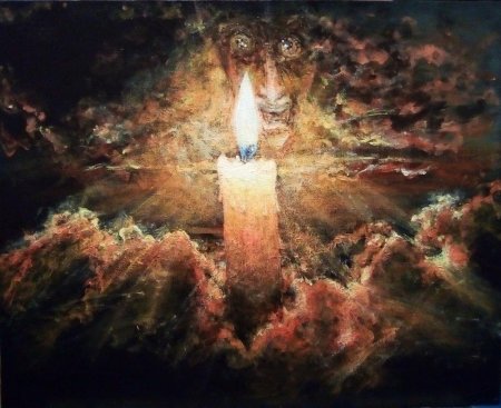 Картина свеча