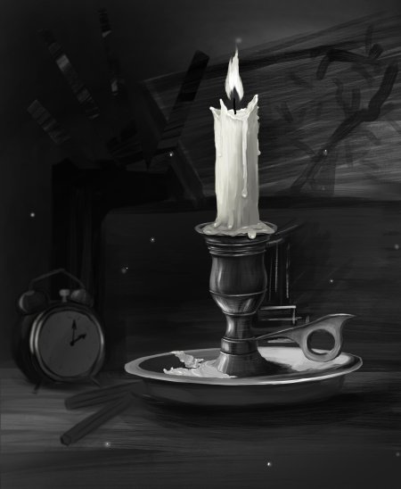 Натюрморт со свечами
