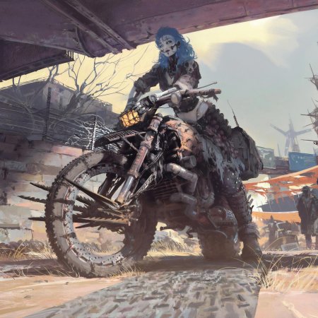 Cyberpunk викинг