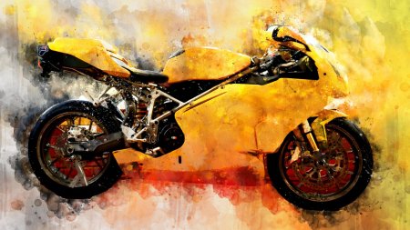 Картины мотоциклы