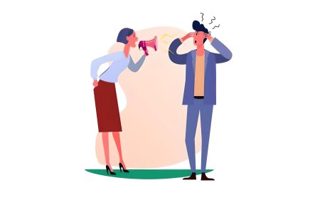 Конфликт иллюстрация