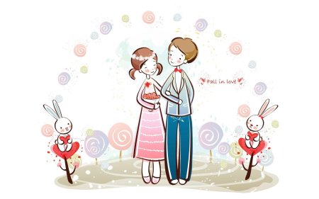 День влюбленных рисунки