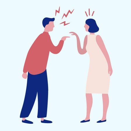 Конфликт иллюстрация