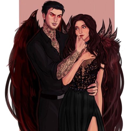 Люцифер и вики клуб романтики арты