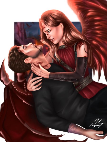 Клуб романтики секрет небес люцифер и вики