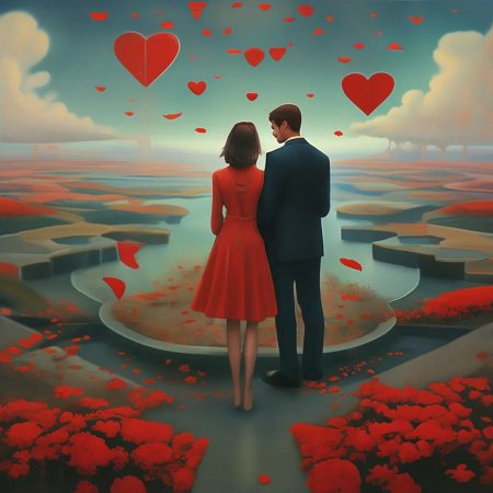 Любовь на расстоянии красивые