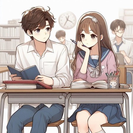 В стиле аниме