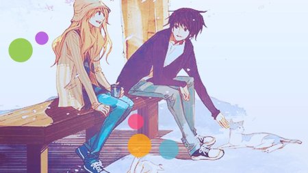 Аниме парень и девушка