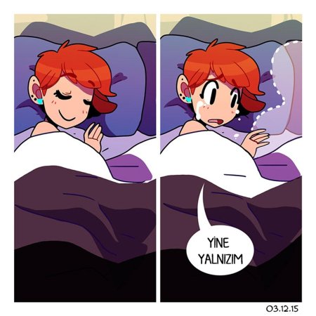 Комикс отношения на расстоянии