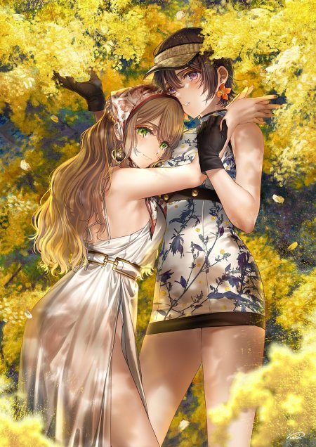 Аниме девушек