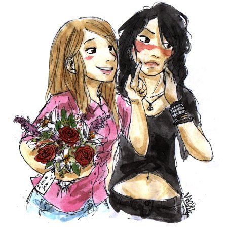 Подруги арты