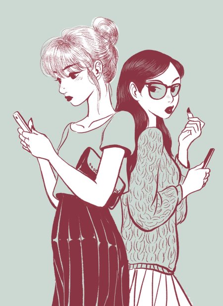 Модная иллюстрация