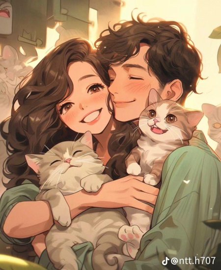 Пары аниме милые