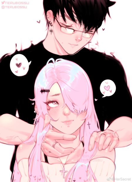 Аниме пары милые