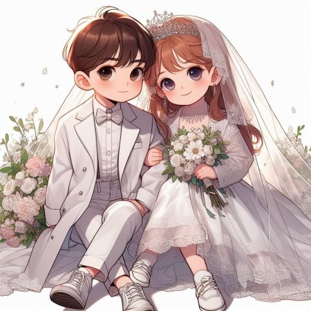 Свадебная пара