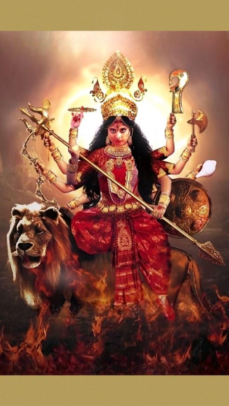 Богиня дурга арт