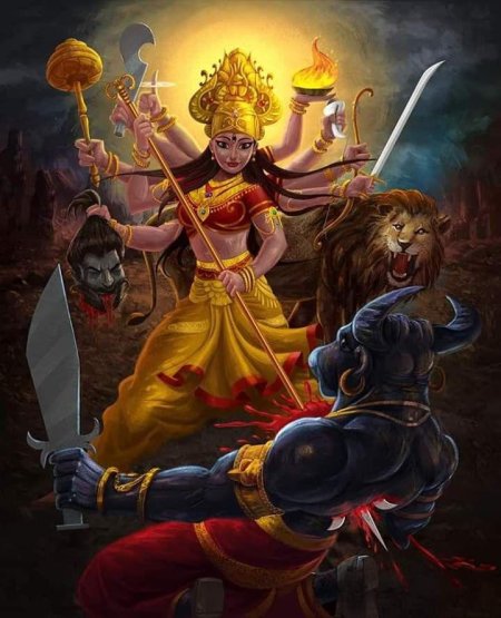 Дурга деви богиня