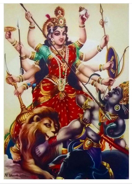 Индийская богиня дурга