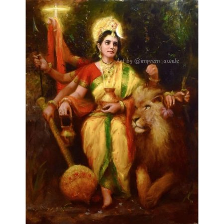 Дурга деви богиня