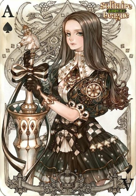 Карты игральные аниме