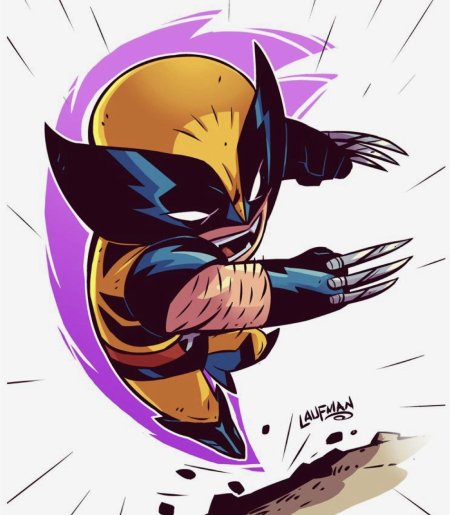 Chibi derek laufman марвел