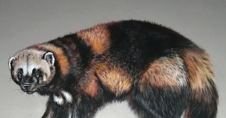 Росомаха животное