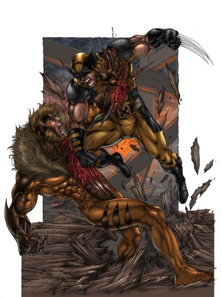Wolverine vs sabretooth